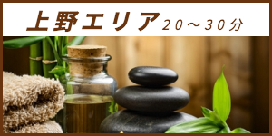 出張マッサージが楽しめる上野エリア20〜30分